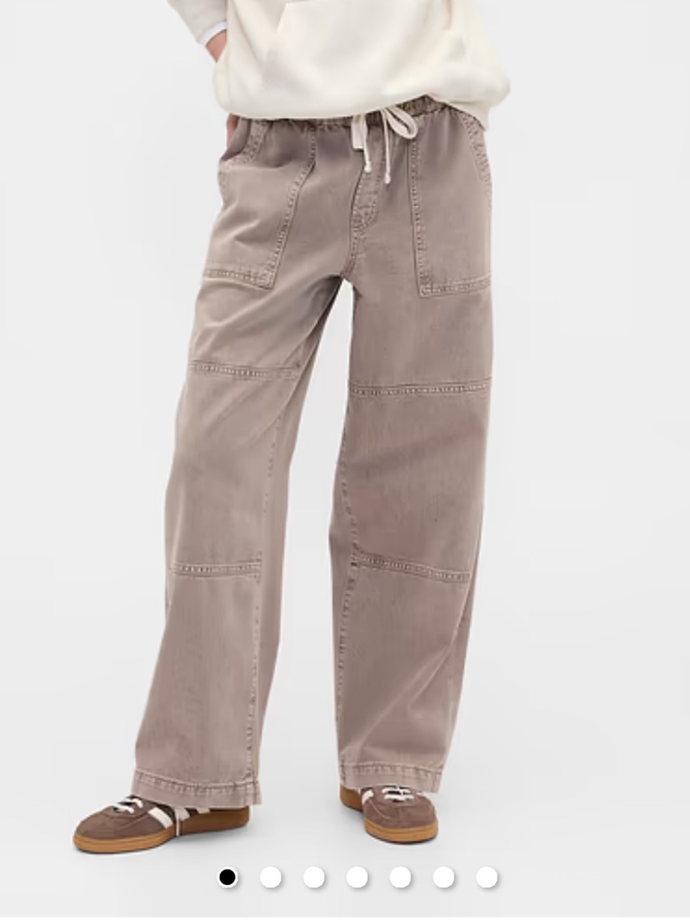 GAP High-Rise Wide-Leg Pants